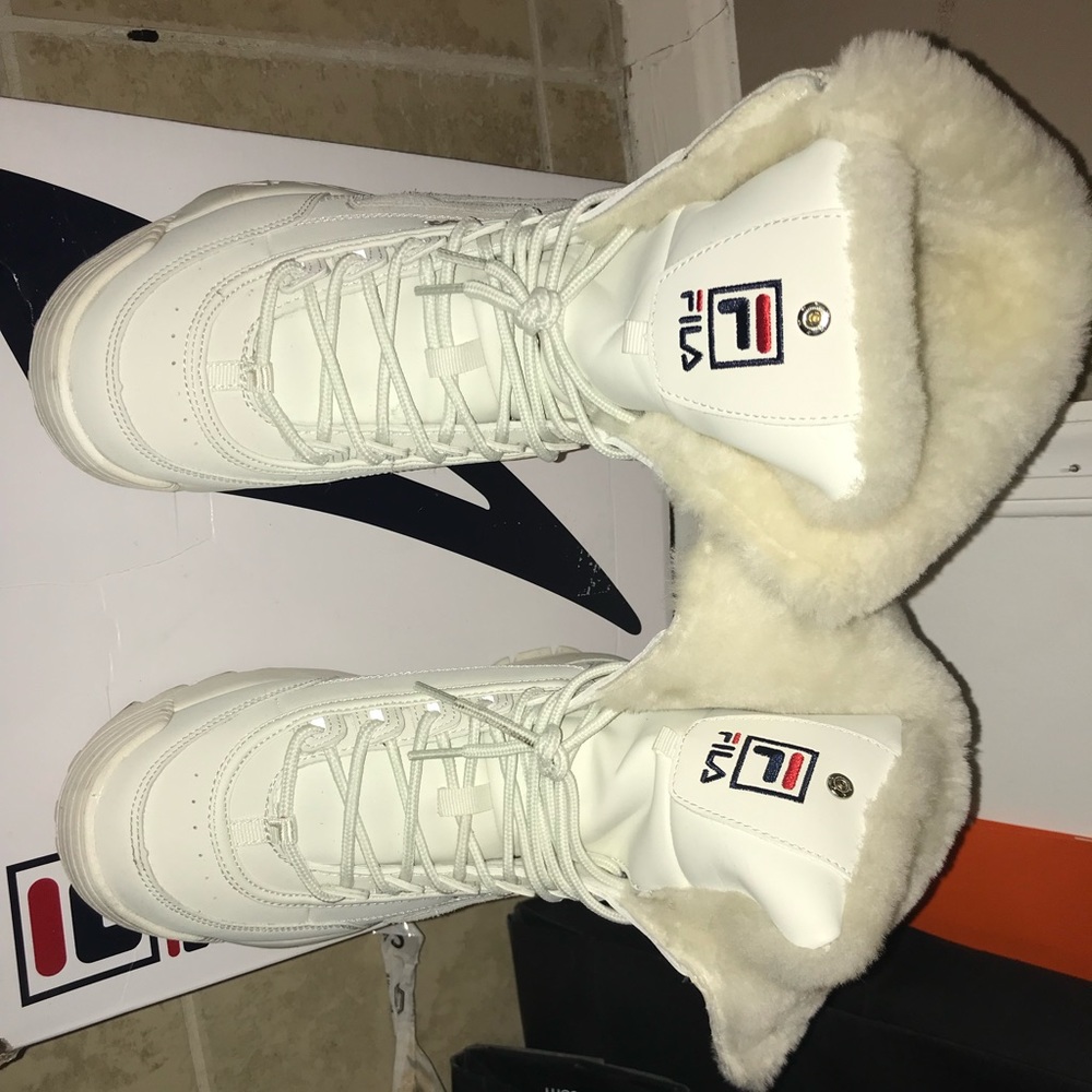Fila boots with fur “Limited”